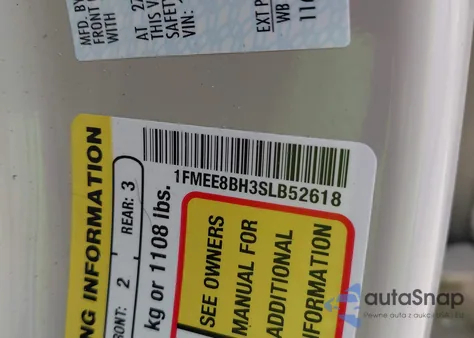 2025 Ford Bronco Outer Banks z USA, uszkodzony, nr VIN 1FMEE8BH3SLB52618